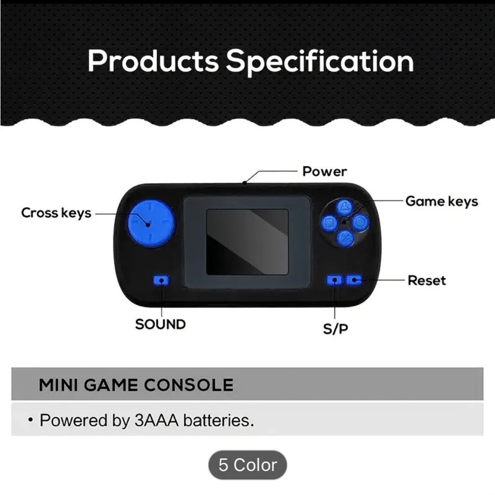 Retro Handheld Gaming Console - Picture 8 of 9